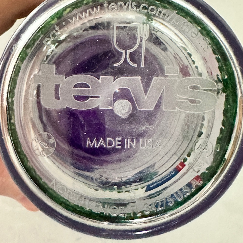 Lot 4 Tervis Colorful Tumblers 1 Lid Monkey, Heart,Peace & Butterfly 16oz & 10oz - Picture 9 of 10